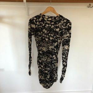 Marble Bodycon Dress